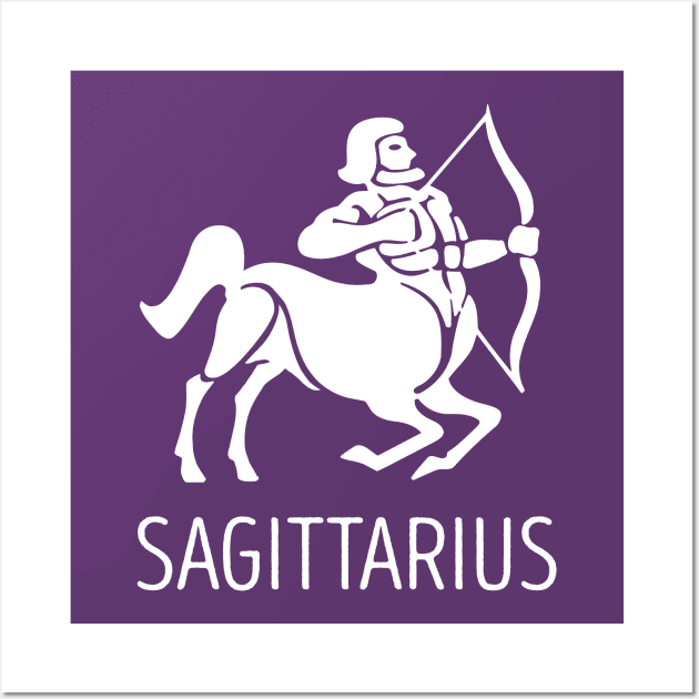 Astrological Zodiac Tee Shirts - Sagittarius the Archer Wall Art by calebprue